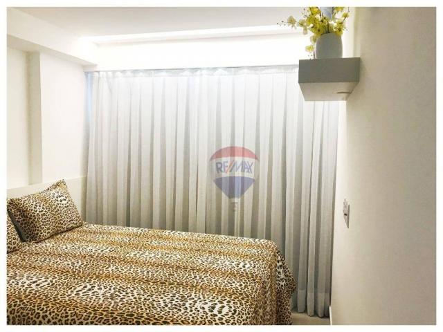 Apartamento com 2 dormitórios para alugar, 54 m² por r$ 660/dia - porto de galinha - ipoju - Foto 9