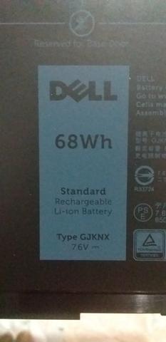 Bateria GJKNX Para Notebook Dell Latitude 5480 5580 5490