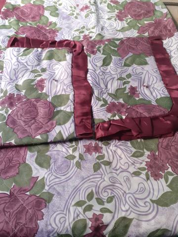 Colcha de cama de casal acolchoada - Foto 4