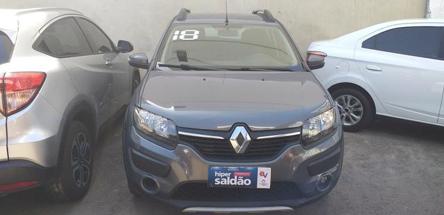Sandero stepway 2018 entrada a partir de 8.000 com parcelas de 878.00