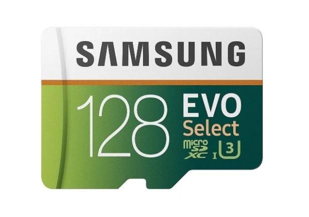 Última Unidade* !! Cartão de memória Micro SD Evo Select 128 Gb 4K Samsung