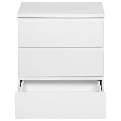 Criado mudo 3 gavetas, material em mdf, semi novo - Foto 3