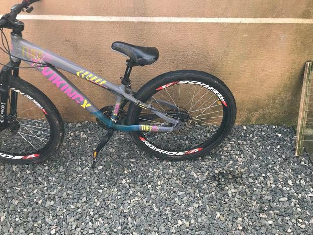 Vendo bicicleta aro 26 vikings tuff 45 - Foto 6