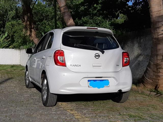 Nissan March 1.0 SV 2014/modelo: 2015 Completo - Foto 2