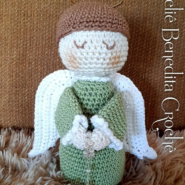Amigurumi anjo da Guarda