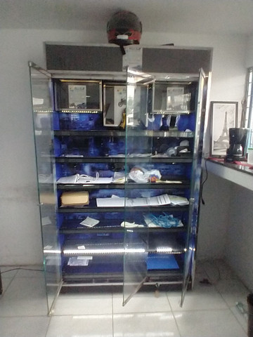 Vitrine de exposição