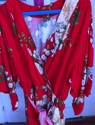 Vestido kimono Farm - Foto 4