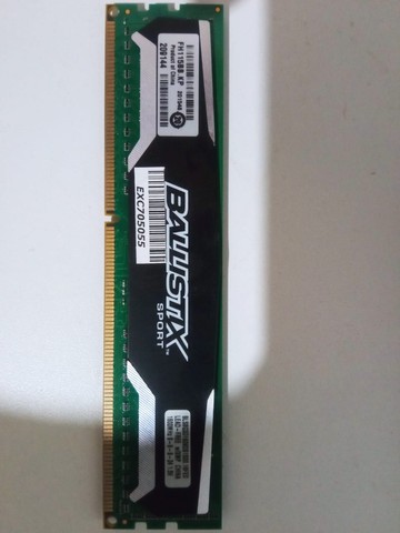 3 Memorias Crucial Ballistix Esporte 8GB Individual DDR3 1600 1.5V (BLS8G3D1609DS1S00) - Foto 5