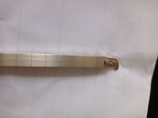 Pulseira em ouro branco modelo retângula coleção Antônio Bernardo  - Foto 3