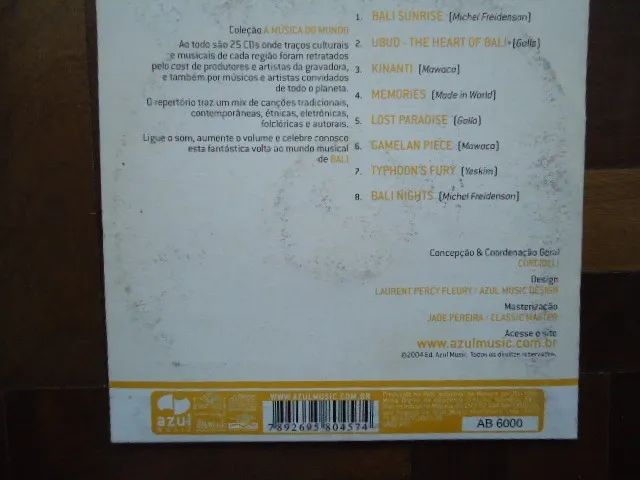 4 Cds A Música da Austrália, Brasil, Bali e Magia Celta - Foto 6
