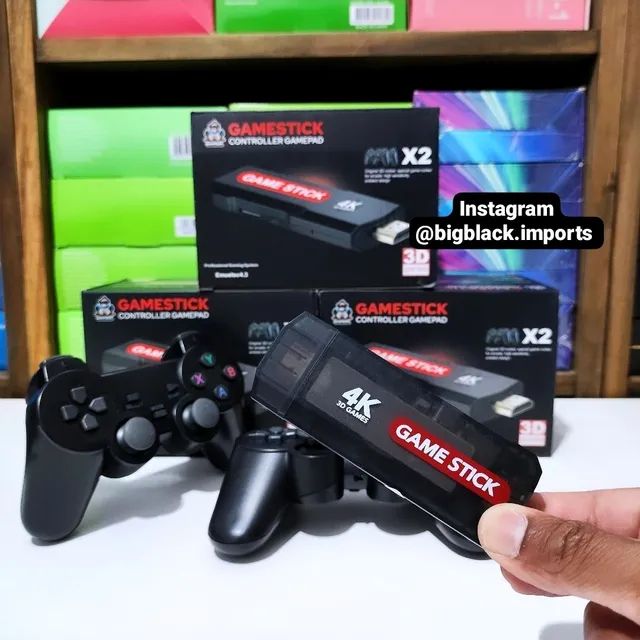 Game Stick Retrô GD10 Ultra 30.000 jogos + 2 Controles