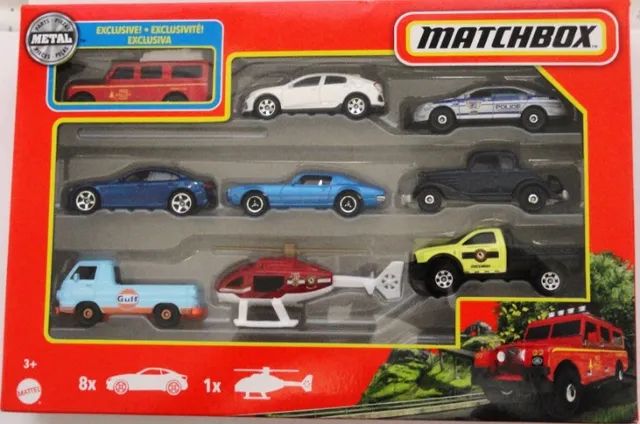 matchbox pack 9 honda land rover alfa romeo ford gulf nao hot wheels