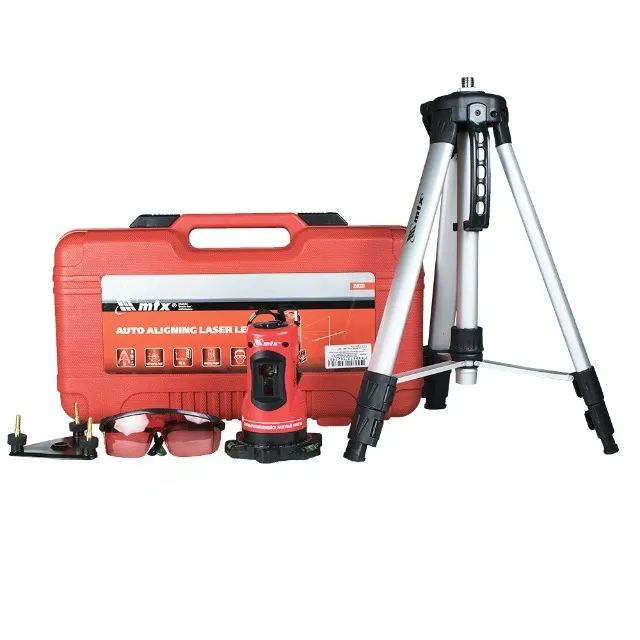 Nível a laser alcance de 10 metros com tripé e acessórios - Foto 2