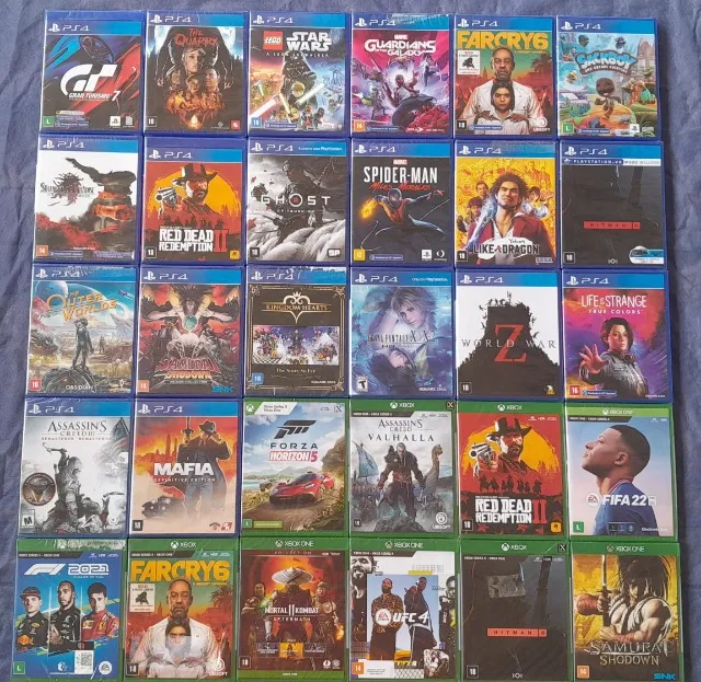 FS Forza Horizon, NFS Most Wanted (360) and Uncharted 3 (PS3)