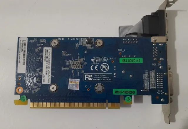 Placa de Vídeo Nvidia GeForce GT 710 2GB DDR3 PCI-Ex com HDMI - RIKATECH