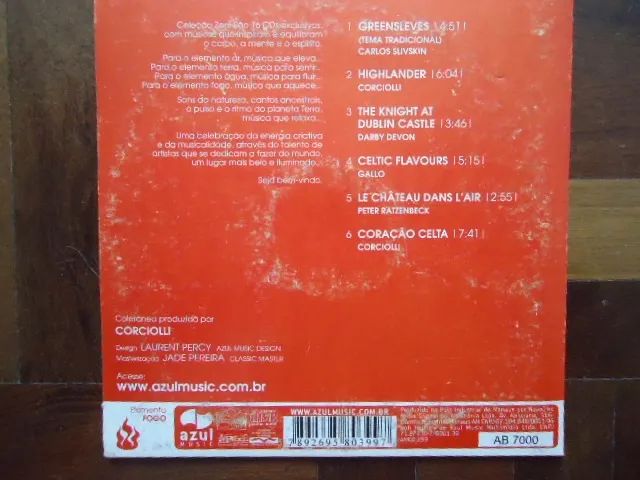4 Cds A Música da Austrália, Brasil, Bali e Magia Celta - Foto 5