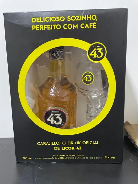 Licor 43 - Kit Original com Copo