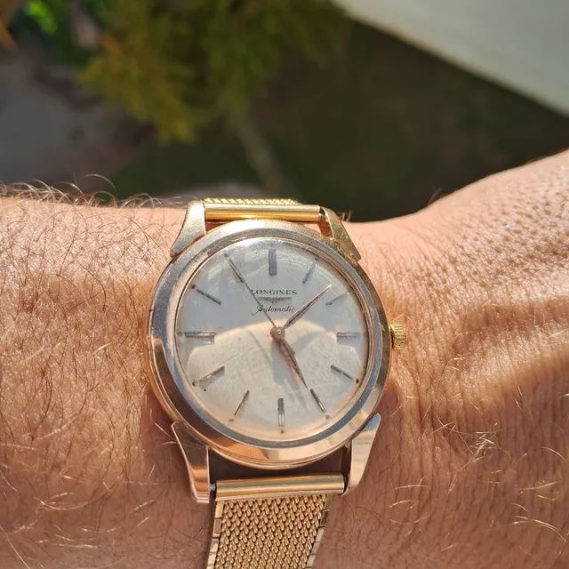 Longines 1958 ouro 18k Acess rios Carvoeira Florian polis