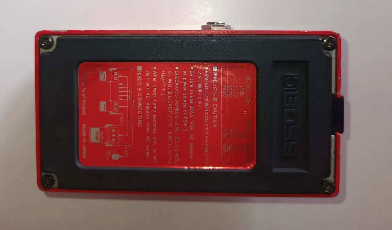 Pedal Boss Power Supply e Master Switch Japão - Foto 3