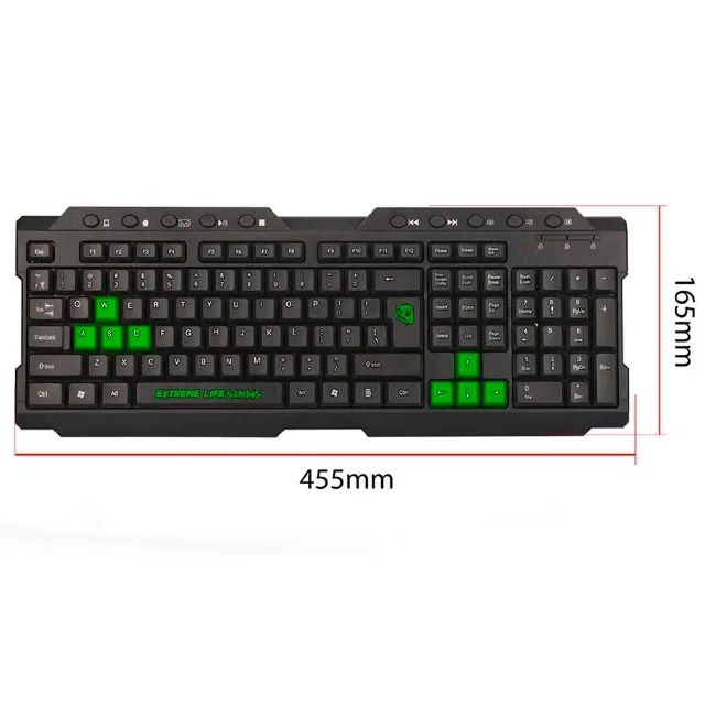 Teclado Gamer Membrana Dupla, Dragon War | ELG | Temos a Pronta Entrega! - Foto 4