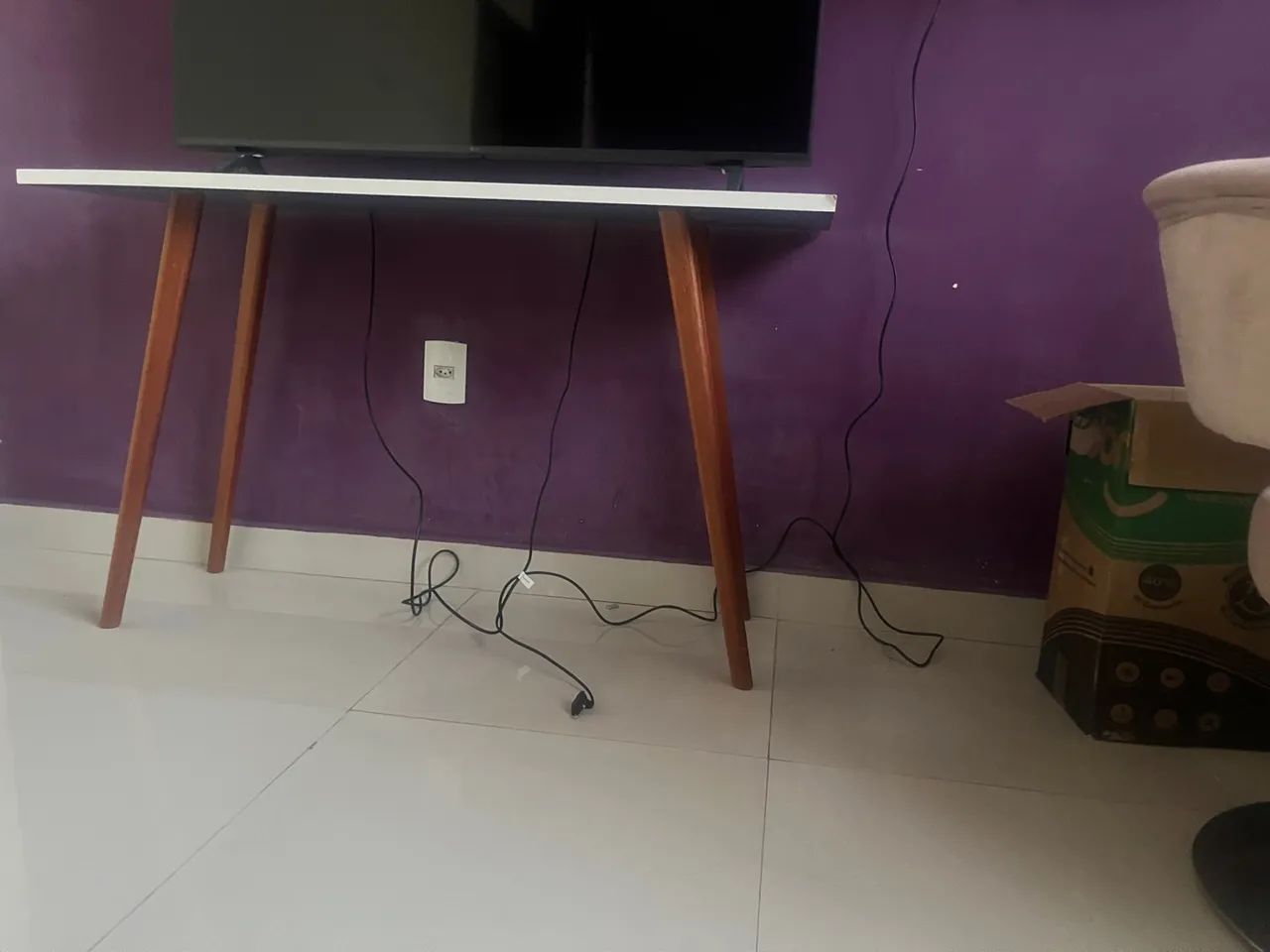 Mesa de centro em madeira com design moderno - Foto 3