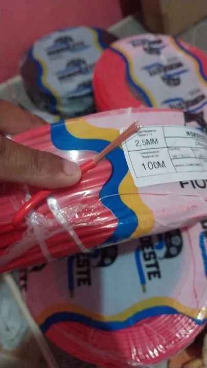 Fio 2.5mm - 100 Metros - Novo promoção 80 reais