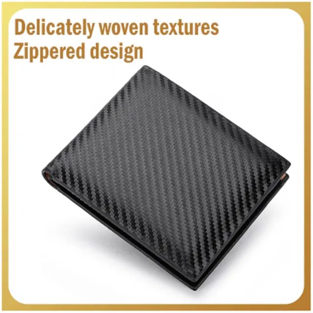 Produto Novo Carteira cartãozíper integrado clipe de dinheiro Unisex Original Frete Grátis - Foto 3