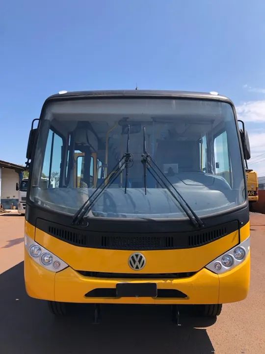 Ônibus escolar Marcopolo senior Midi ano 2014/2014 motor man 15-190 com 48L em cascavel,PR - Foto 5