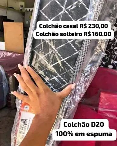 COLCHÃO CASAL D20 11CM DE ALTURA 