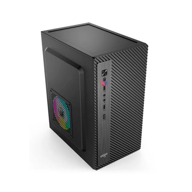 Gabinete Office, Mini-Tower, Preto - Novo - Foto 5