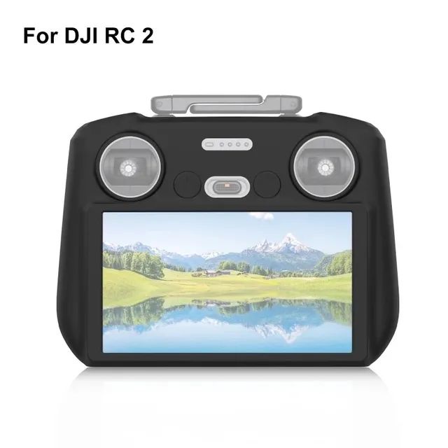 Capa de Silicone Controle Remoto com Tela Dji Rc2 Dji Mini 4 PRO Air3/Air3s, Dji Flip, Neo