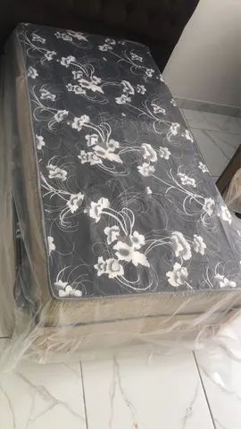 Cama box solteirão 