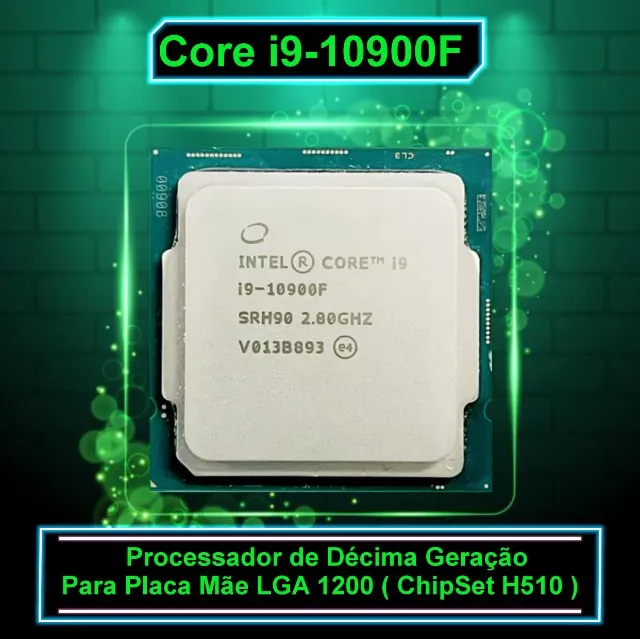 Processador Core i9 10900F 5.30Ghz LGA 1200 ( Sem Coler )