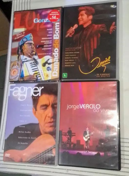 Dvds Músicas Diversos 