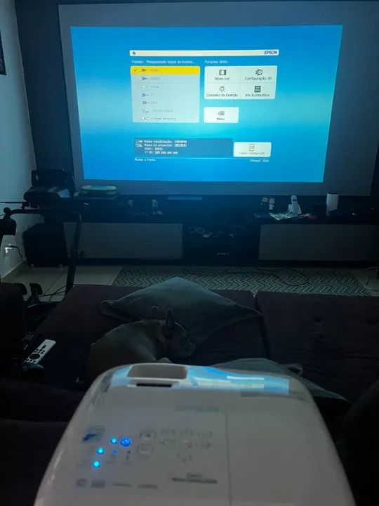 Projetor Epson HomeCinema 2045 FullHD, 3D, 2.200 lumens, input lag baixo - Foto 4