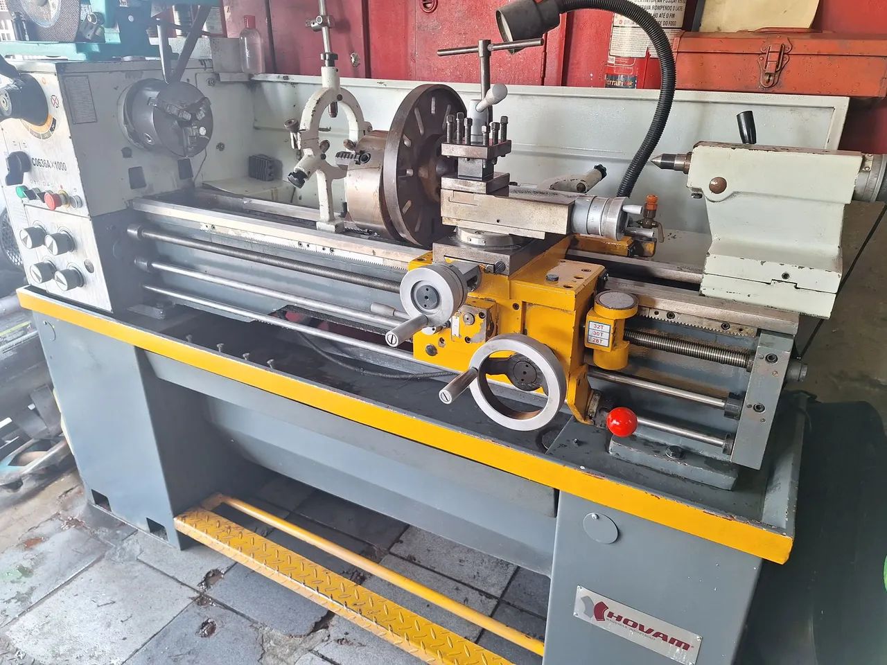 Torno Mecânico Nardini Mascote Furadeira de Coluna  - Foto 5