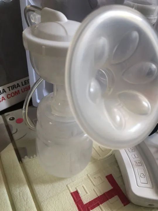 Bomba tira leite elétrica com usb - Foto 4