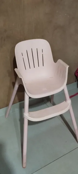 Cadeirinha de Alimentação para Bebê Rosa