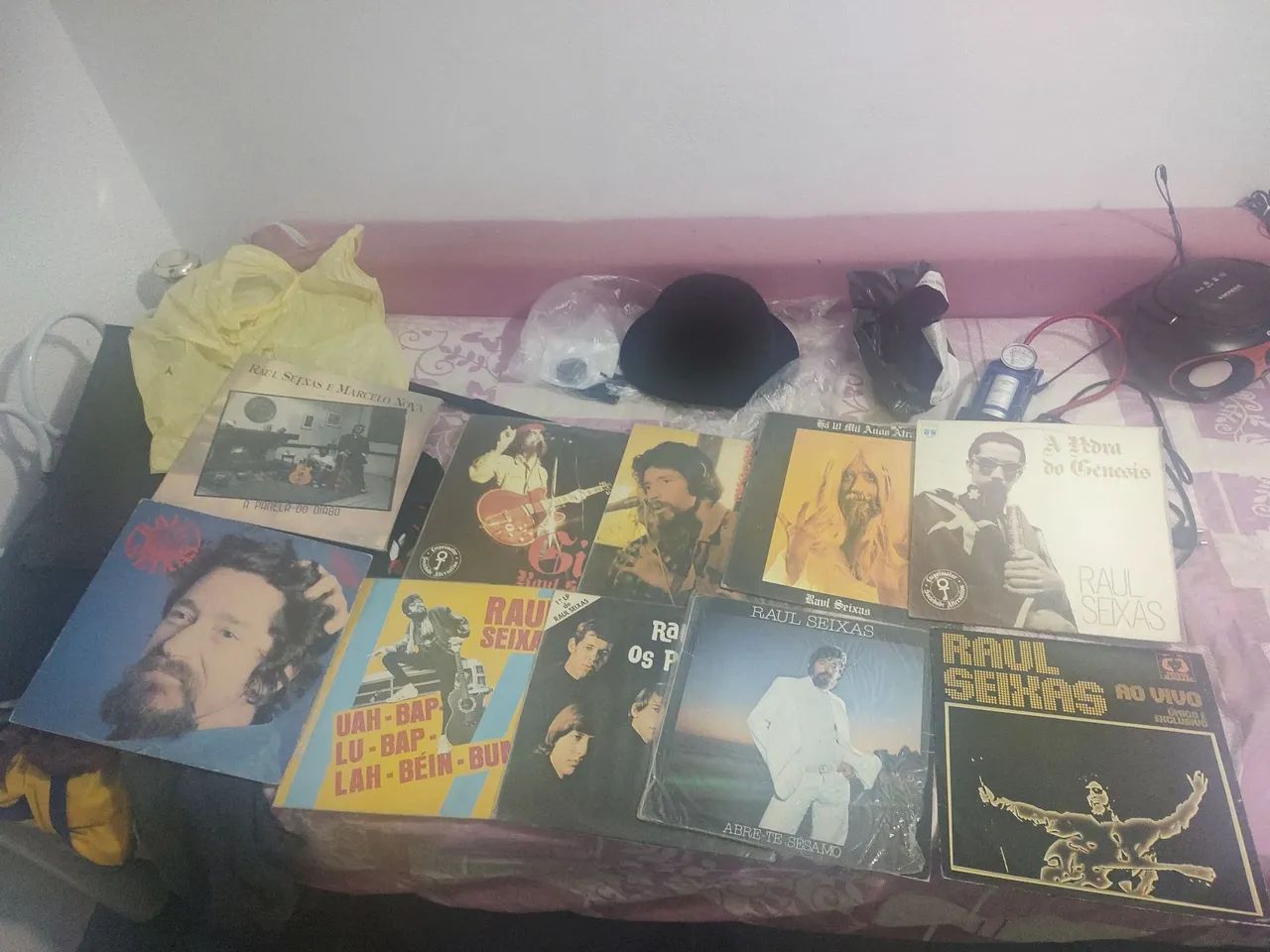 Colecao dos discos do raul seixas