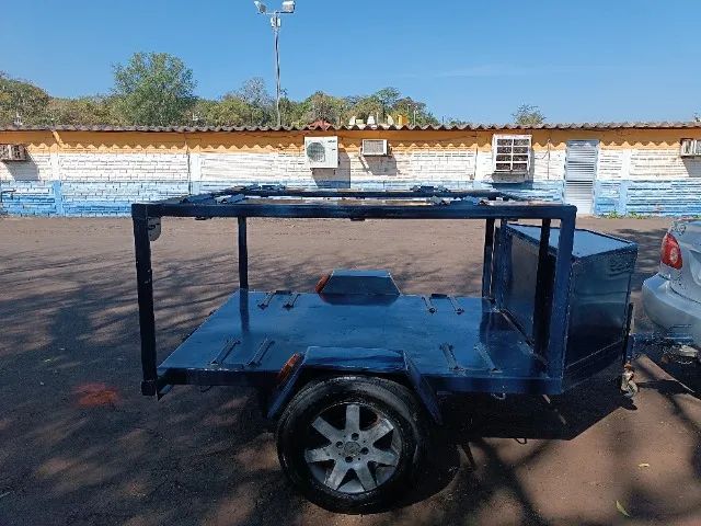 Carretinha de Kart -  02 karts com baú ou 03 karts sem baú - Foto 5