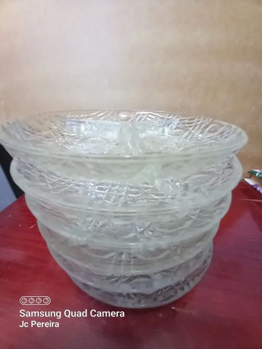 Vendo Jogo de petisqueira de Cristal  - Foto 2