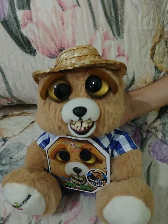 Feisty urso caipira + hallowen por 120,00  - Foto 2