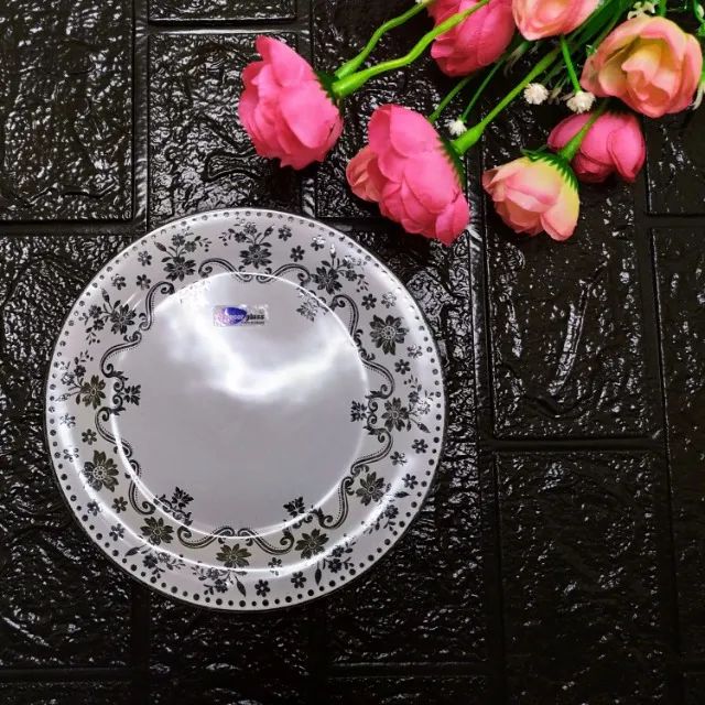 Conj. C/4 Pratos Fundo Ø 23,5 Cm 17749 Decorglass Promoção - Foto 2