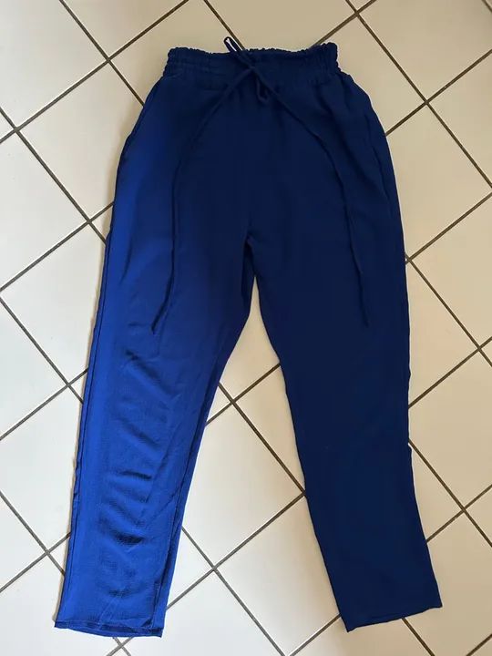 Calça de praia azul  - Foto 5