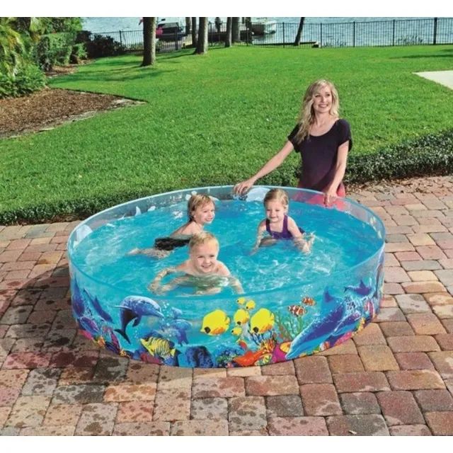 Piscina 1000 litros transparente Bestway - Foto 2