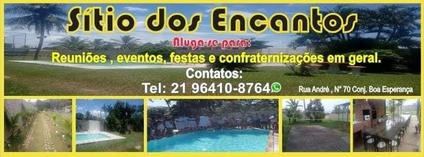 Sítio para vender, arrendar ou alugar