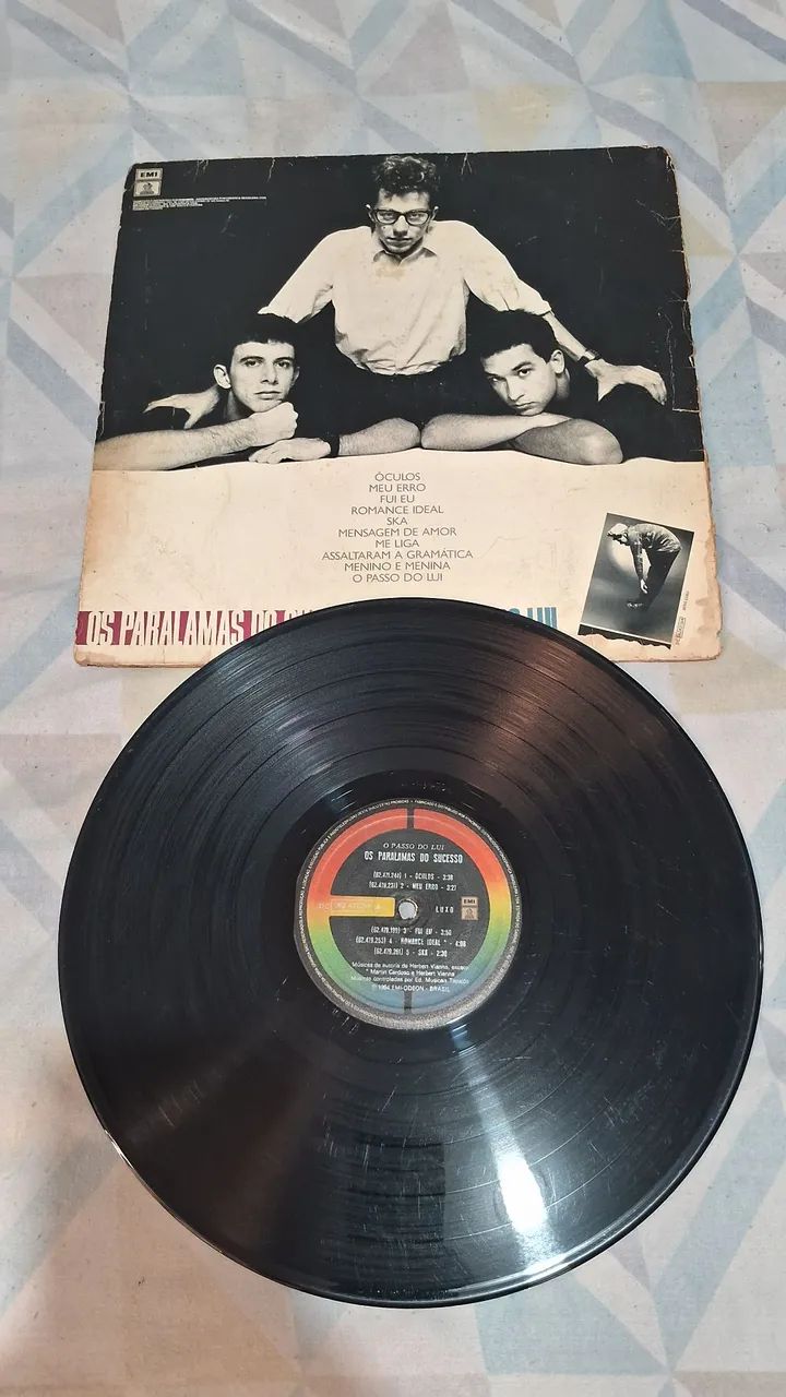 Disco de vinil- Paralamas do Sucesso - O passo de Lui. - Foto 2