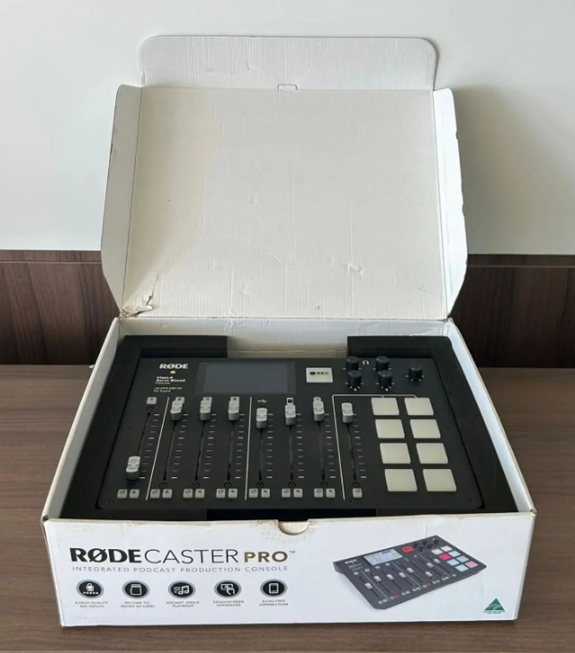RØDE Caster Pro - Interface De Áudio Rodecaster Pro Usb 4 Canais Classe A - Foto 2