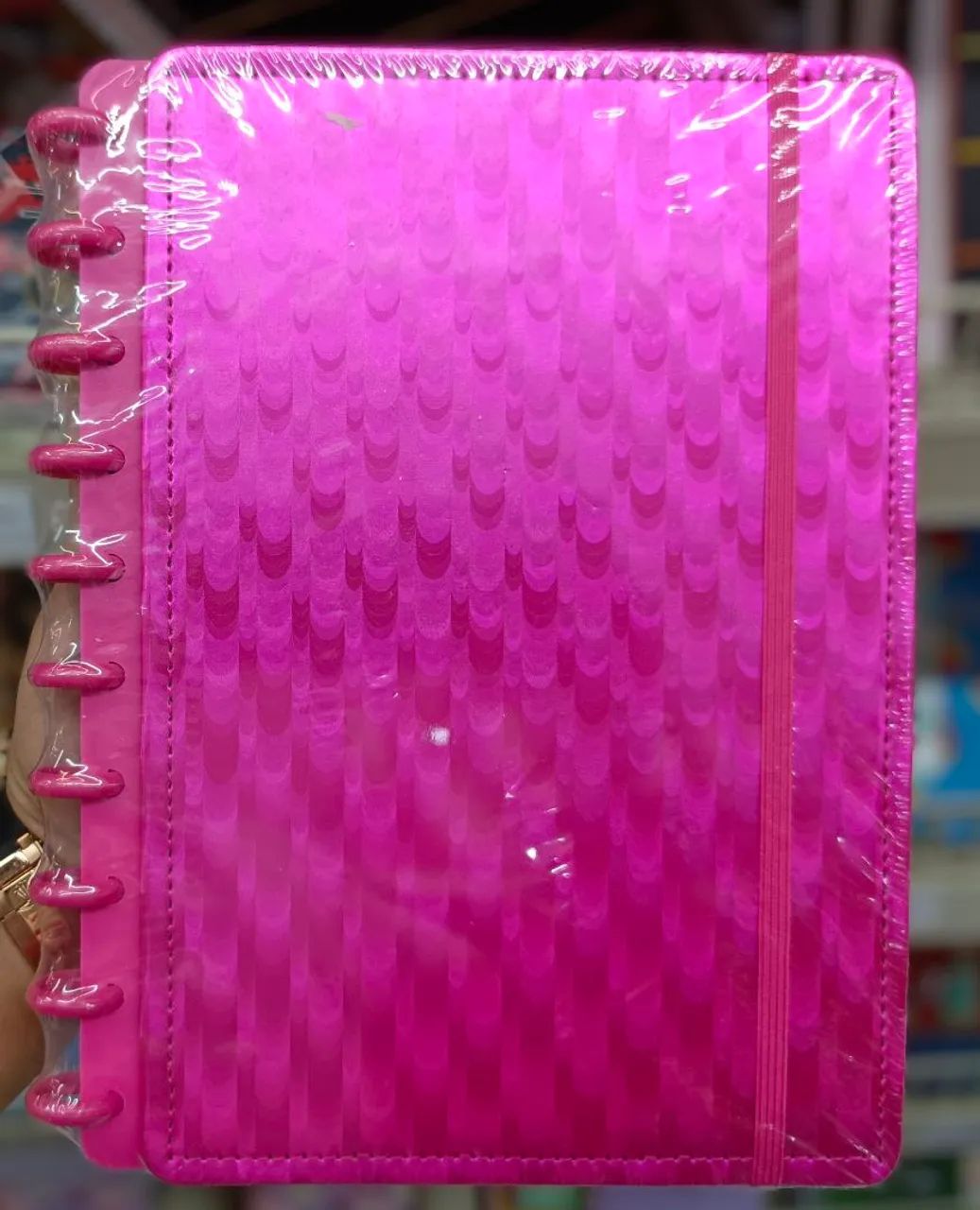 Caderno Inteligente 10 Discos Couro<br>REF: BZ39 - Foto 3