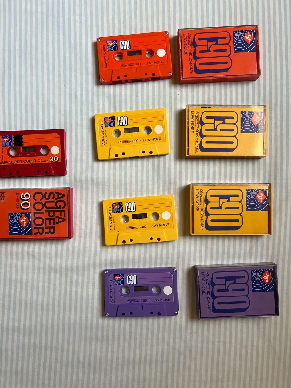 Lote fitas Cassete AGFA-GEVAERT (Raras) - Foto 6
